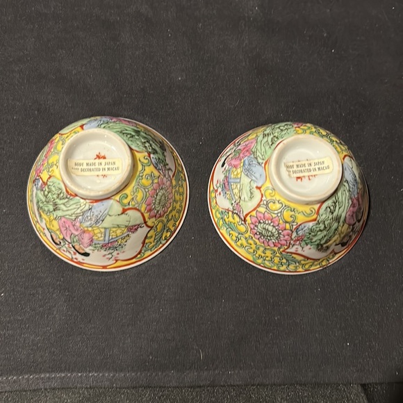 2 vintage Japanese Tonen rice/soup bowls 5.5”. Never used - Picture 3 of 5